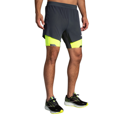 Brooks Run Visible 5" 2-in-1 Short