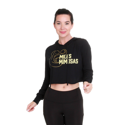 Pep & BB Miles & Mimosas Crop Hoodie