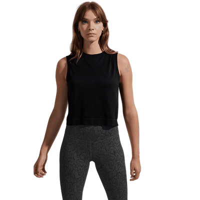 Varley Page Seamless Crop Tank